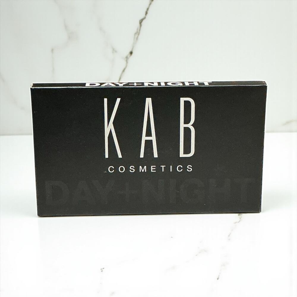 KAB Cosmetics Day + Night Eyeshadow Palette Neutral & Glam Tones Brand New